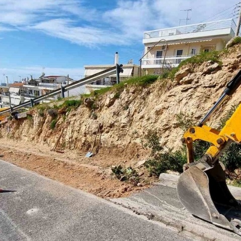 Έργα ανάπλασης στις πλαγιές του Υμηττού