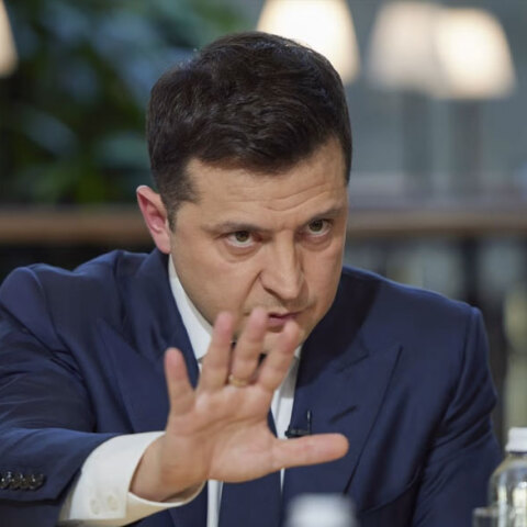 Βολοντίμιρ Ζελένσκι, πρόεδρος της Ουκρανίας