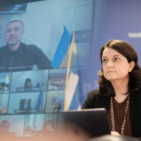 Η υπουργός Παιδείας, Νίκη Κεραμέως