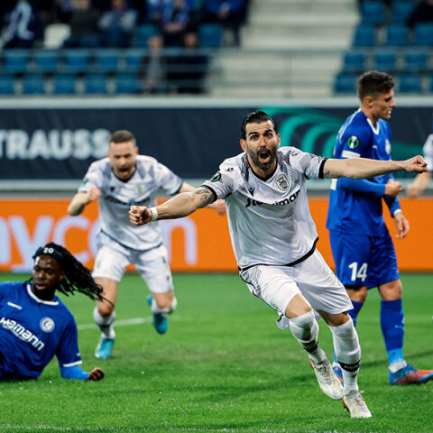 Ο Κρέσπο ανοίγει το σκορ στο Γάνδη - ΠΑΟΚ για το Europa Conference League και το όνειρο για τους «8» ξεκινά