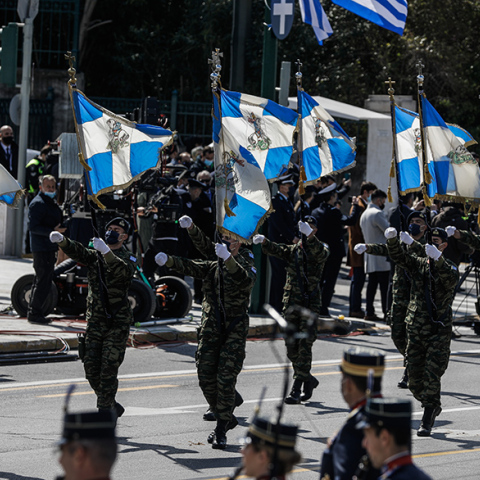 25η Μαρτίου: Στρατιωτική παρέλαση στην Αθήνα