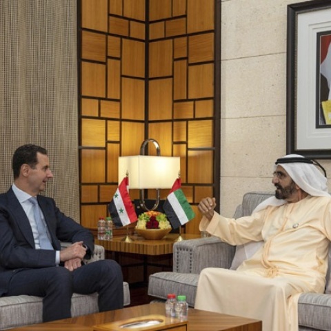 Επίσκεψη Άσαντ στα Ηνωμένα Αραβικά Εμιράτα