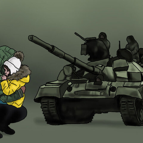 Το νέο σκίτσο του Αρκά για τον πόλεμο στην Ουκρανία
