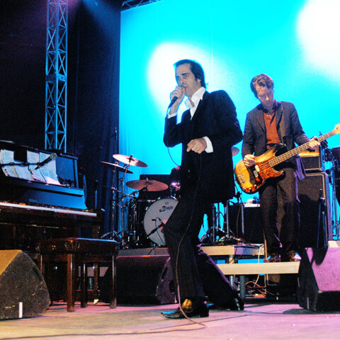 Στιγμιότυπο από τη συναυλία του Nick Cave στην Αθήνα το 2004