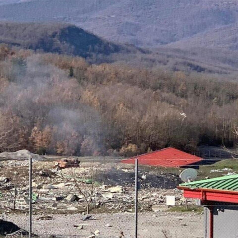 To εργοστάσιο κατασκευής εκρηκτικών στα Γρεβενά καταστράφηκε ολοσχερώς μετά την έκρηξη