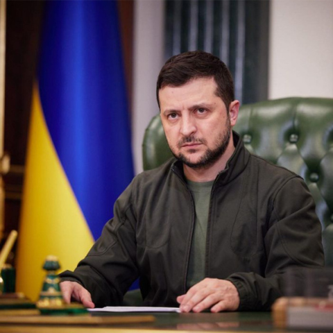 Ο Ουκρανός πρόεδρος Βολοντίμιρ Ζελένσκι