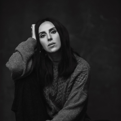 Φωτογραφία της τραγουδίστριας Jamala από την Ουκρανία.