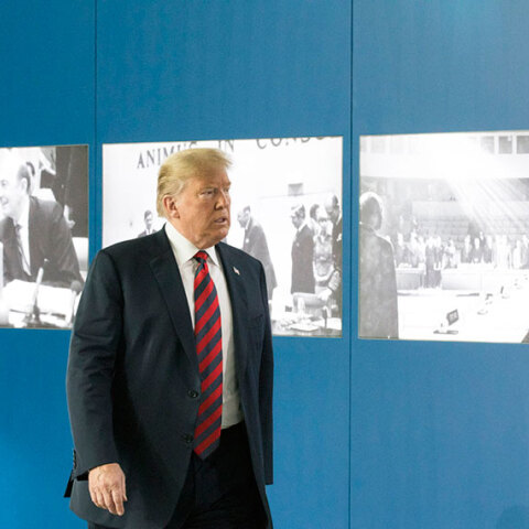 Ο Ντόναλντ Τραμπ στη Σύνοδο Κορυφής του ΝΑΤΟ