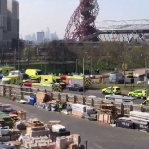 Διαρροή τοξικού καπνού στο Υδάτινο Κέντρο του Ολυμπιακού Πάρκου του Λονδίνου