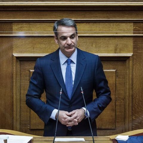 Ο πρωθυπουργός Κυριάκος Μητσοτάκης 