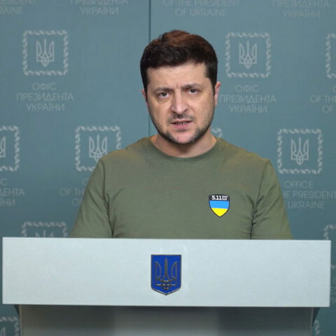 Βολοντίμιρ Ζελένσκι, πρόεδρος της Ουκρανίας