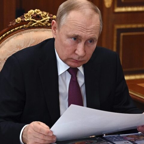 O Βλαντιμίρ Πούτιν πρόεδρος της Ρωσίας