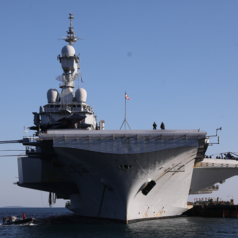 Το γαλλικό αεροπλανοφόρο Σαρλ Ντε Γκολ