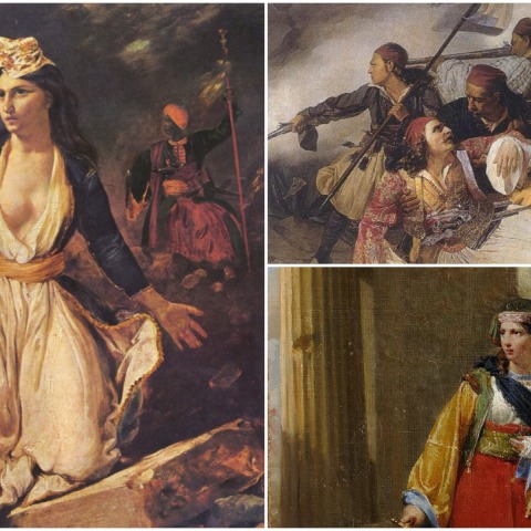 Ελληνική Επανάσταση 1821 - 25η Μαρτίου: Πίνακες ξένων ζωγράφων για τον αγώνα