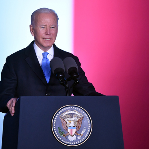 Ομιλία του Τζο Μπάιντεν Ομιλία στη Βαρσοβία