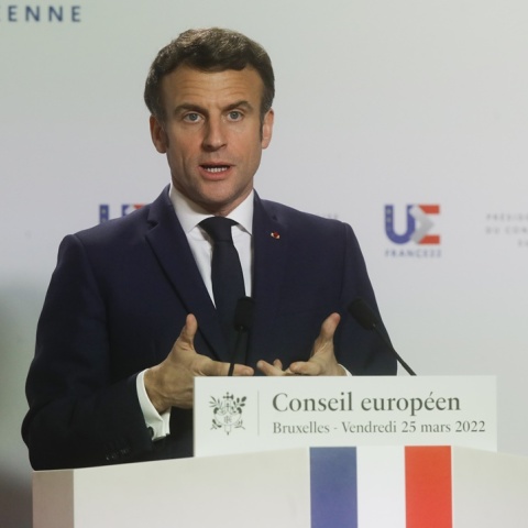 Ο πρόεδρος της Γαλλίας, Εμανουέλ Μακρόν