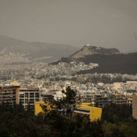 Αφρικανική σκόνη στην Αθήνα