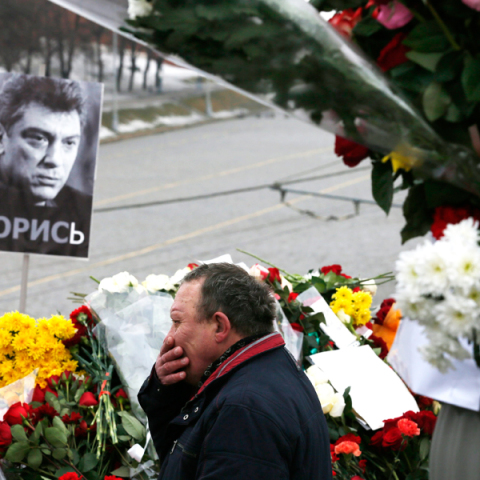 Σημείο της δολοφονίας του Νεμτσόφ 