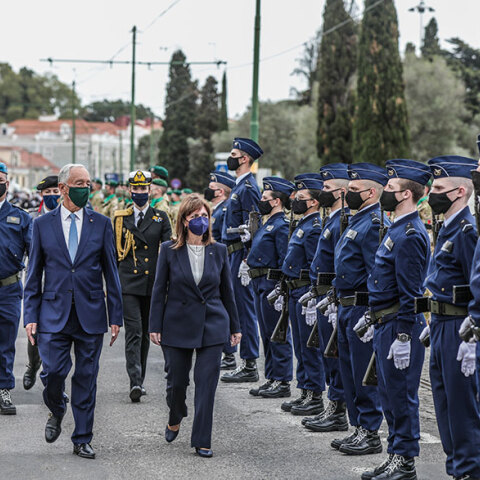Η Κατερίνα Σακελλαροπούλου σε επίσημη επίσκεψη στην Πορτογαλία