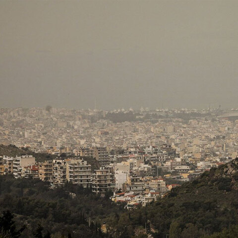 Αφρικανική σκόνη στην Αθήνα