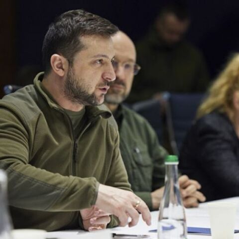 Ο Ουκρανός πρόεδρος Βολοντίμιρ Ζελένσκι 