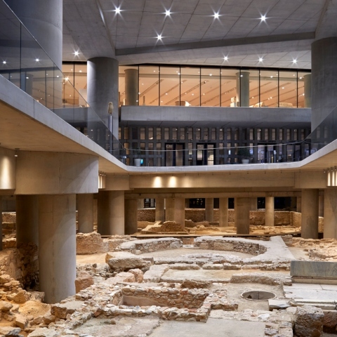 Μουσείο Ακρόπολης, η αρχαιολογική ανασκαφή