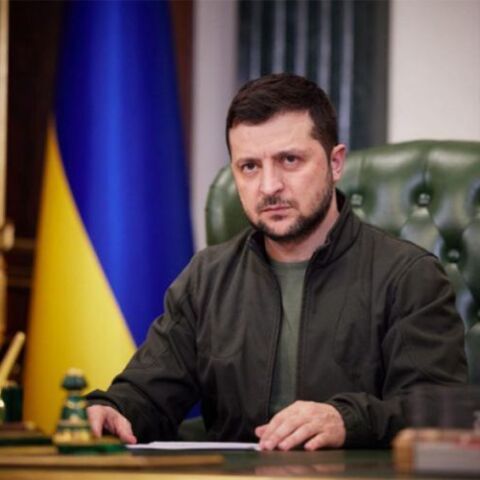 Ο Ουκρανός πρόεδρος Βολοντίμιρ Ζελένσκι 
