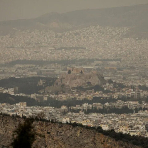Αφρικανική σκόνη στην Αθήνα