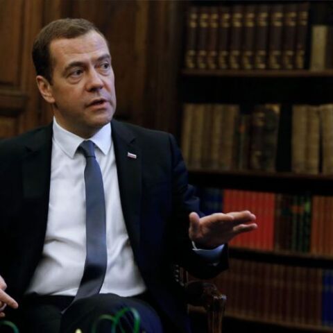 Ο πρώην πρωθυπουργός της Ρωσίας Ντμίτρι Μεντβέντεφ