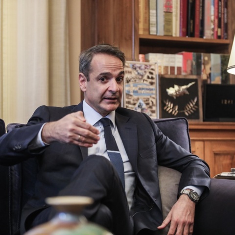 Ο πρωθυπουργός Κυριάκος Μητσοτάκης