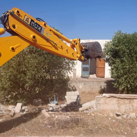 αυθαίρετο, μπουλντόζα, κατεδάφιση