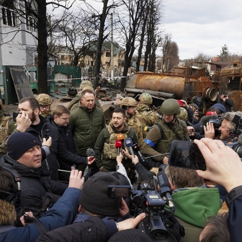 Ουκρανία - Ζελένσκι: Η Ρωσία προκαλεί παγκόσμια επισιτιστική κρίση