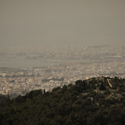 Αφρικανική σκόνη στην Αττική