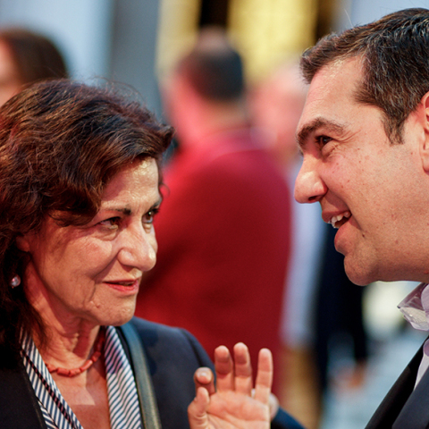 Θεανώ Φωτίου, Αλέξης Τσίπρας