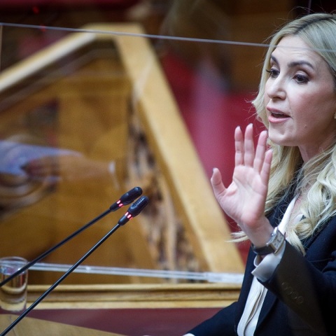 ΣΥΖΗΤΗΣΗ ΣΤΗΝ ΟΛΟΜΕΛΕΙΑ ΤΗΣ ΒΟΥΛΗΣ ΑΙΤΗΣΕΩΝ ΑΡΣΗΣ ΑΣΥΛΙΑΣ ΒΟΥΛΕΥΤΩΝ (ΚΟΝΤΑΡΙΝΗΣ ΓΙΩΡΓΟΣ EUROKINISSI)