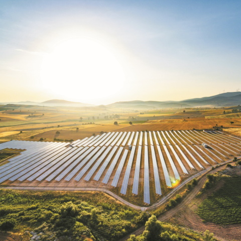 Φωογραφία φωτοβολταϊκών.