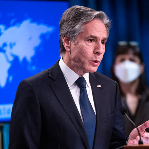 Ο υπουργός Εξωτερικών των ΗΠΑ Άντονι Μπλίνκεν