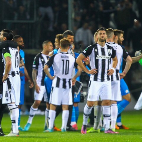 Οι παίκτες του ΠΑΟΚ