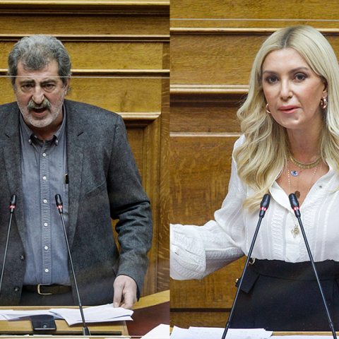 Παύλος Πολάκης, Φωτεινή Αραμπατζή