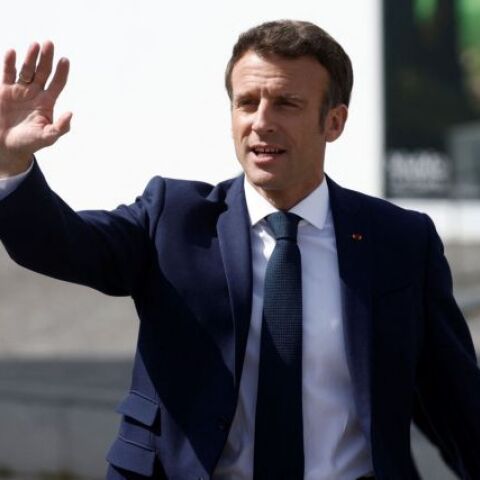 Ο Εμανουέλ Μακρόν © EPA/ STEPHANIE LECOCQ