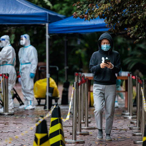 Lockdown στη Σαγκάη 