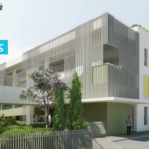 Φωτορεαλιστική απεικόνιση του πρώτου κτιρίου στο Ελληνικό που θα στεγάσει 4 σωματεία ΑμεΑ