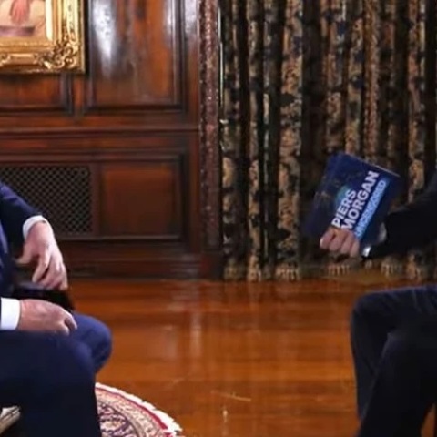 Ο Ντόναλντ Τραμπ εκνευρίζεται με τον Πιρς Μόργκαν και φεύγει από συνέντευξη