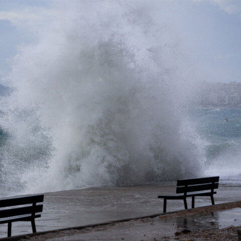 Έκτακτο δελτίο θυελλωδών ανέμων από την ΕΜΥ με πολλά μποφόρ στο Ιόνιο τις επόμενες ώρες
