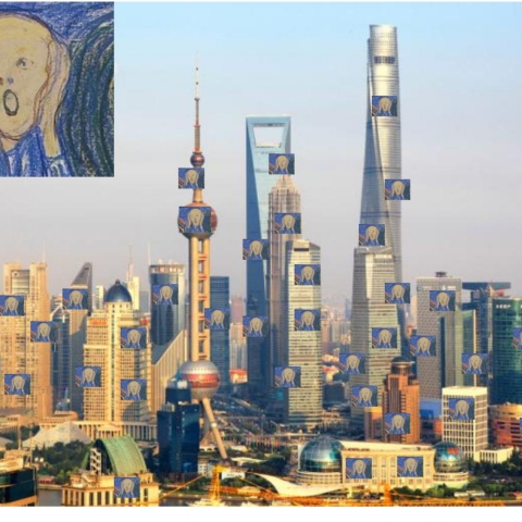 Κραυγή, Σανγκάη