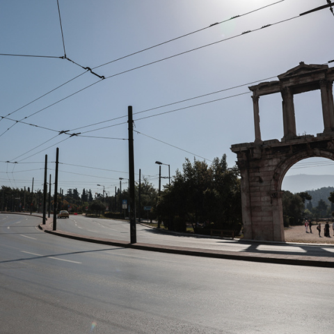 Άδεια πόλη η Αθήνα την Κυριακή του Πάσχα
