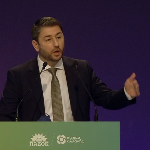 Ο πρόεδρος του ΚΙΝΑΛ Νίκος Ανδρουλάκης