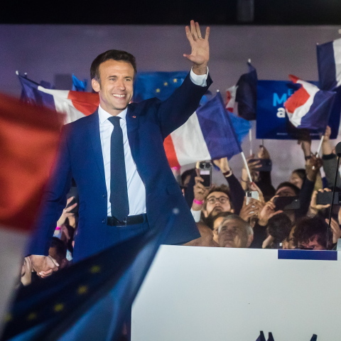 Μακρόν, εκλογές, νίκη