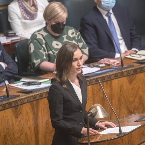 Η Φινλανδή πρωθυπουργός, Σάνα Μάριν