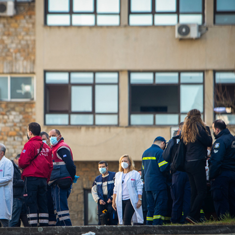 Φωτιά στο Παπανικολάου στη Θεσσαλονίκη